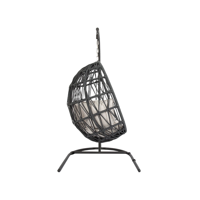 Milano outdoor discount steel swing chair